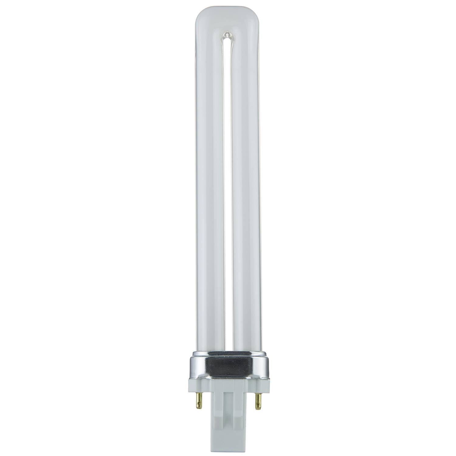 Sunlite 13 Watt PL 2-PIN Single U-Shaped Twin Tube, GX23 Base, Cool White - Cheap-Us
