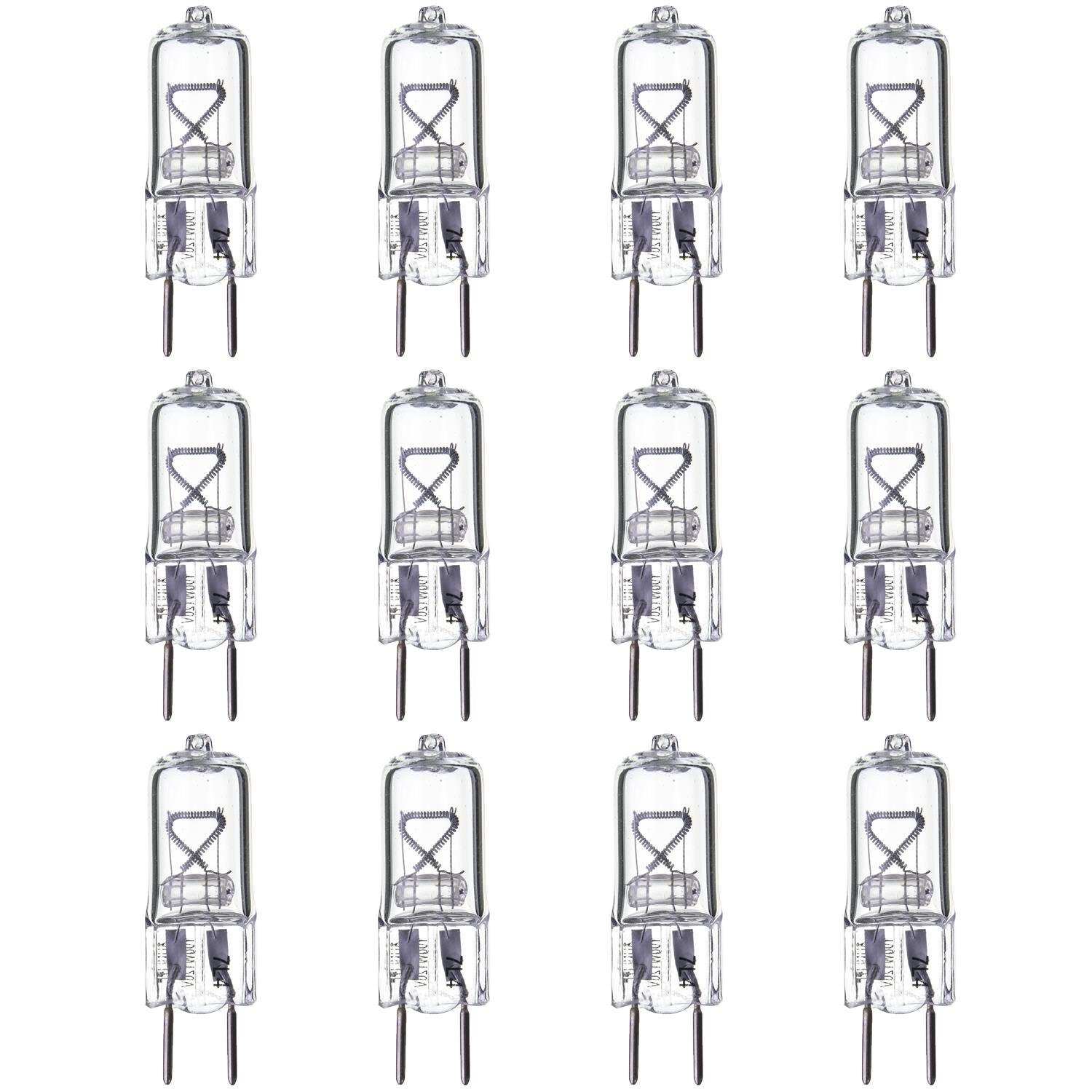 Sunlite 100 Watt, Single Ended T3.5, GY8 Bi-Pin Base, Clear, Halogen - Cheap-Us