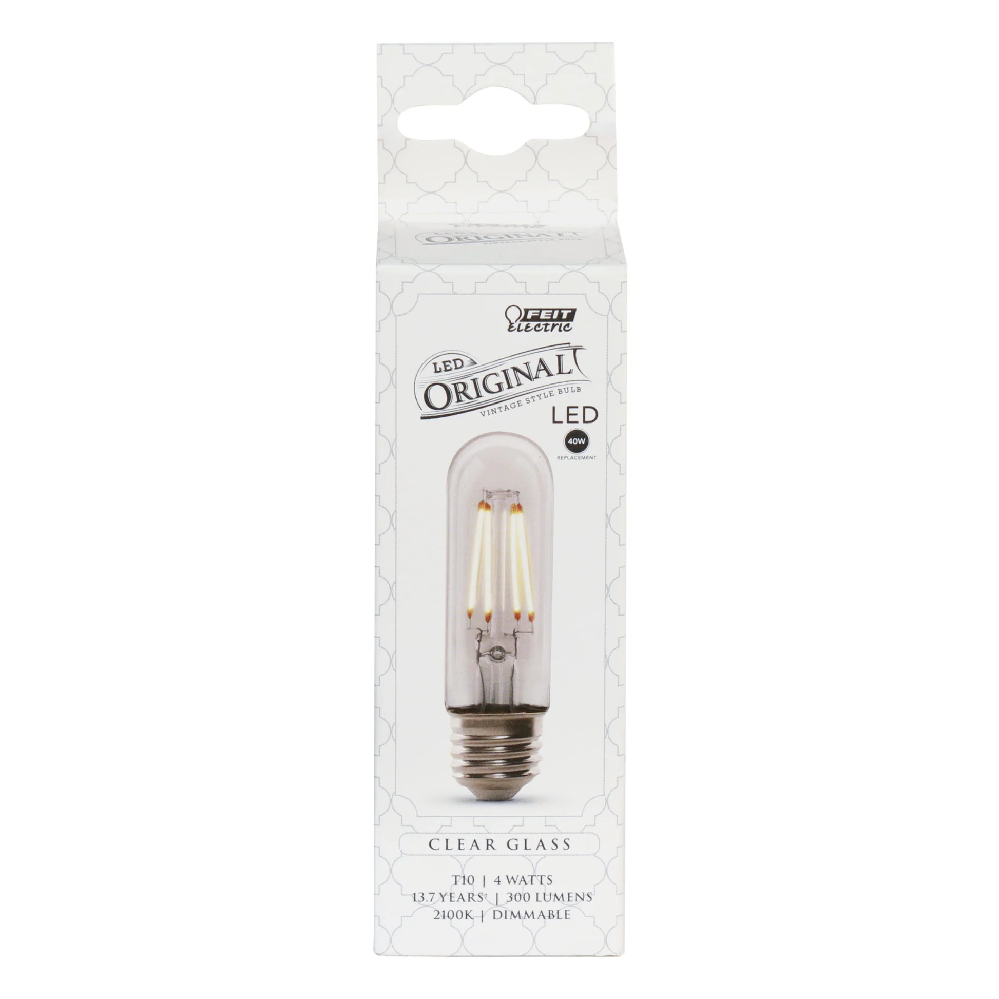 300 Lumen Vintage 2100K Dimmable LED T10 - Cheap-Us