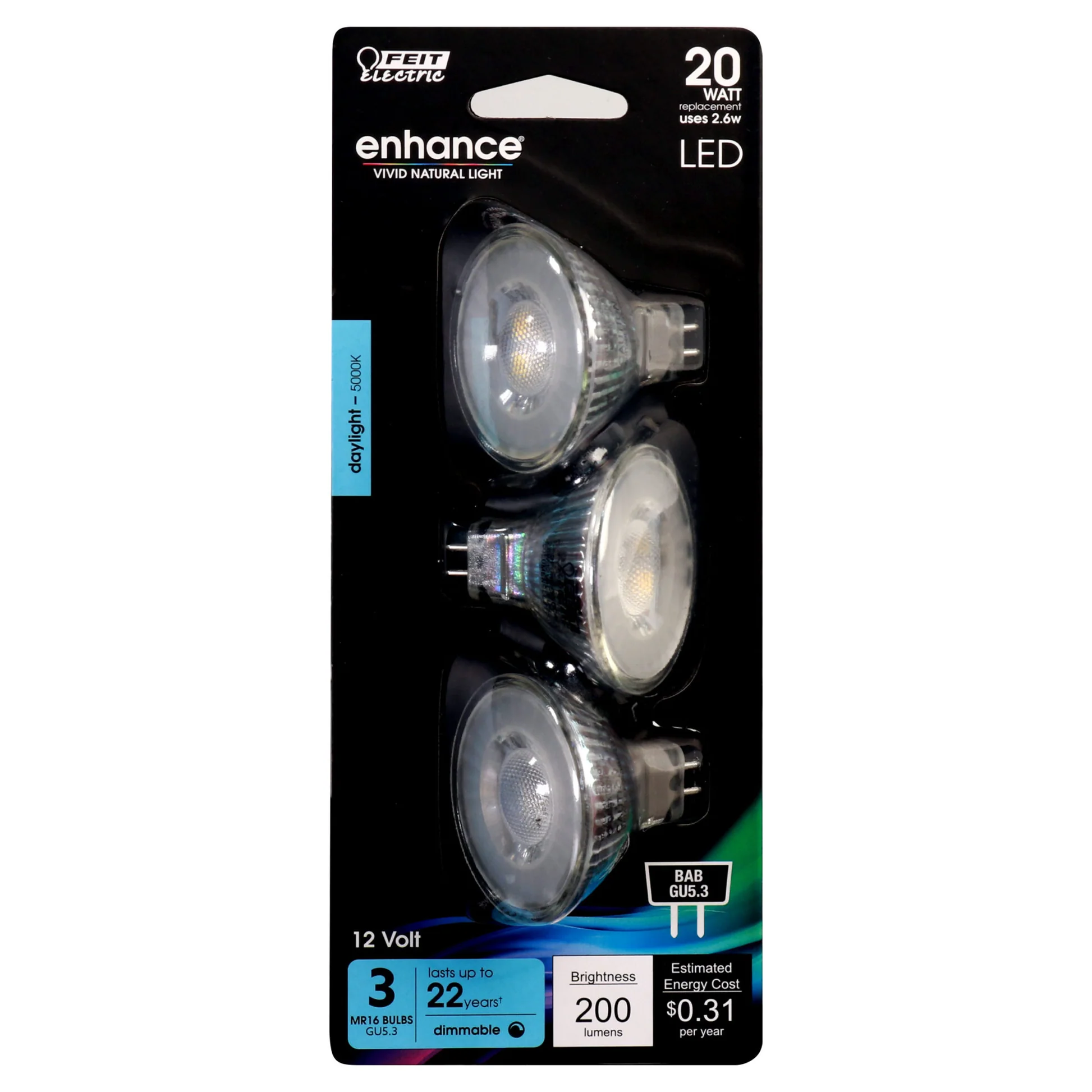200 Lumen 5000K Dimmable LED - Cheap-Us