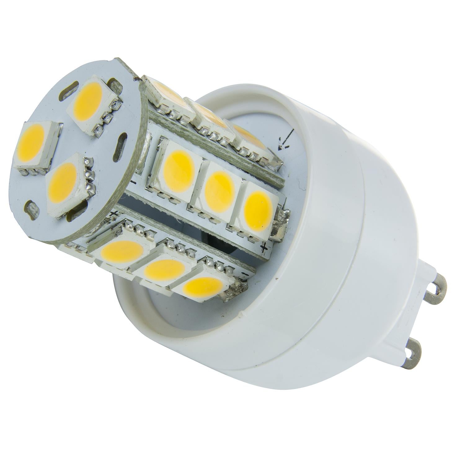 Sunlite LED Single Ended G9 Bi-Pin 3W (25W Halogen Equivalent) Light Bulb Bi-Pin (G9) Base, Warm White - Cheap-Us