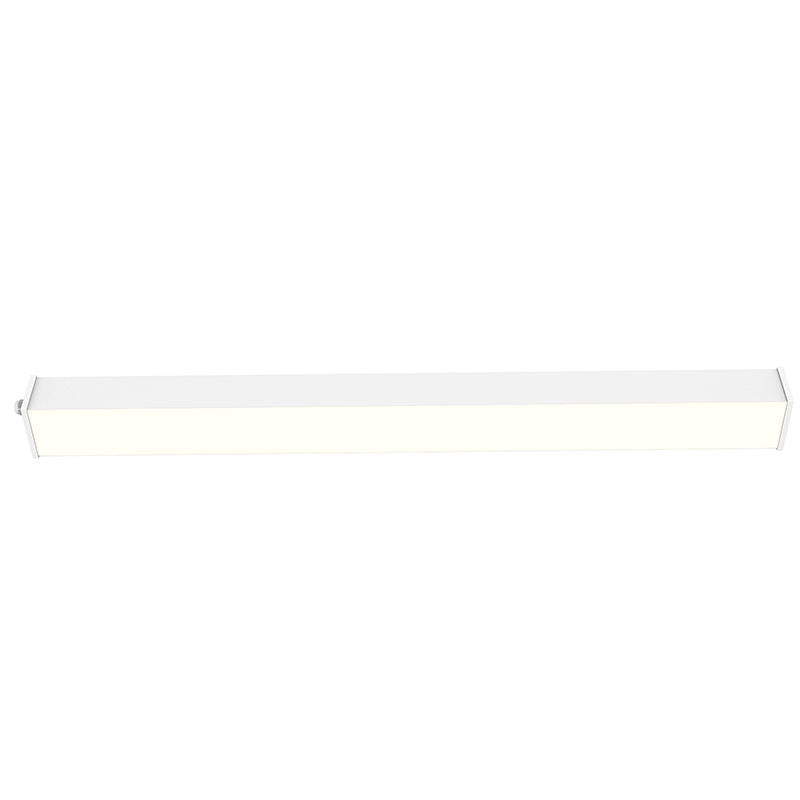 Westgate 4Ft 4In IP66 Wet Loc. Linear Light MCTp 40/60/80W 35/40/50K 0-10 SurFace Mount, Commercial Indoor Lighting, 40W/60W/80W, 105 Lumens/W, 35K/40K/50K, Sandy White Finish, 0~10V Dimmable - Cheap-Us
