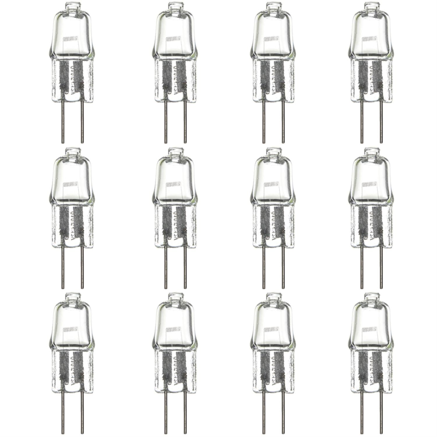 Sunlite Q20/CL/G4/12V 20 Watt G4 Lamp Bi-Pin (G4) Base - Cheap-Us