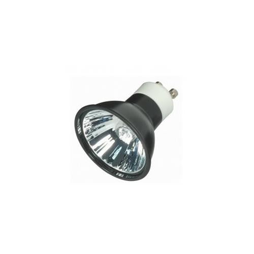 Bulbrite EXN/GU10/BLK 50 Watt Dimmable Halogen MR16 Bulb, Twist and Lock GU10 Base, Black - Cheap-Us