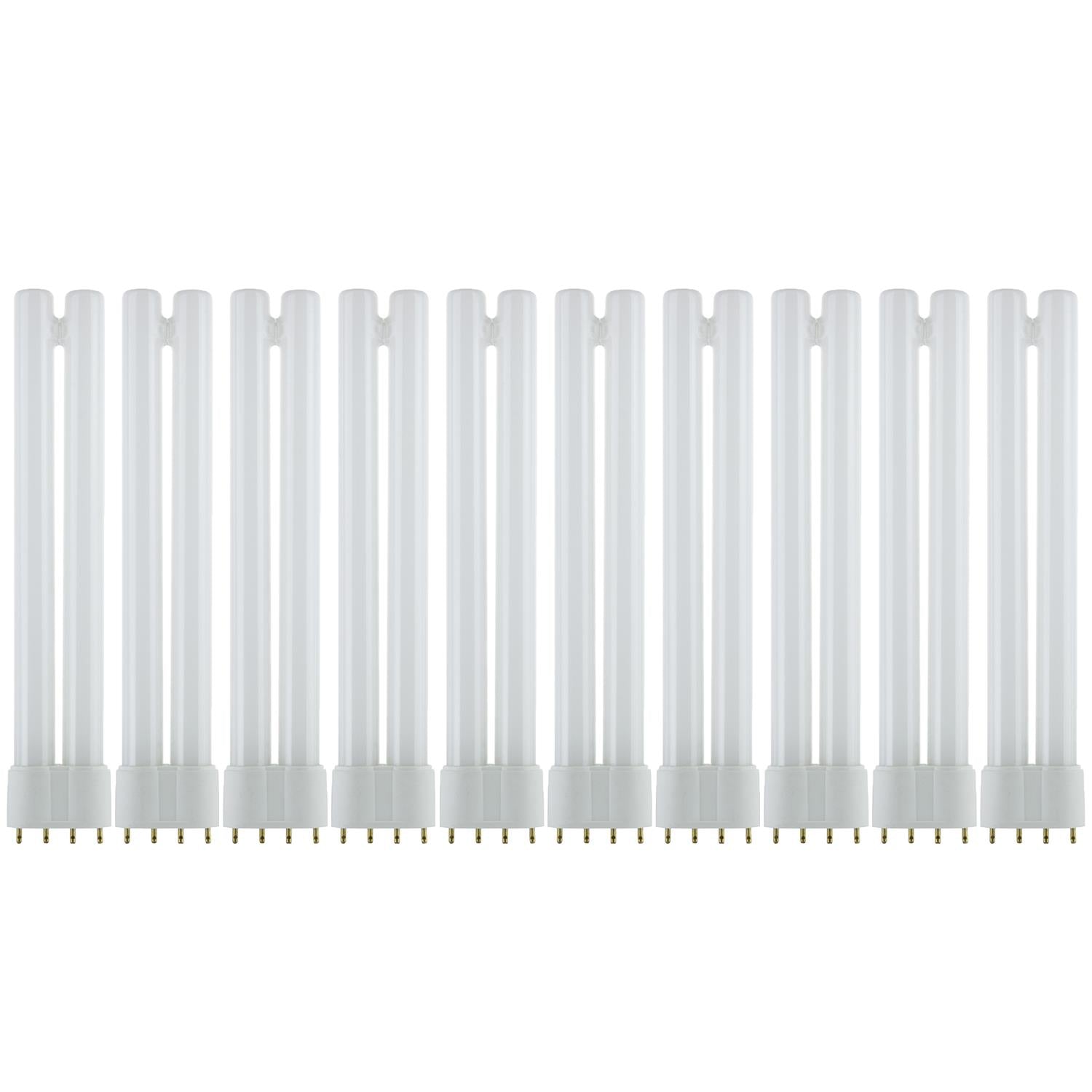 Sunlite 18 Watt FT 4-Pin Twin Tube, 2G11 Base, Neutral White - Cheap-Us