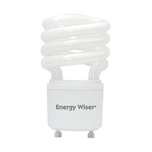 Bulbrite CF13WW/GU24/E 13 Watt Energy Wiser Compact Fluorescent T3 Coil, Twist and Lock GU24 Base, Warm White, 60 Watt Equivalent - Cheap-Us