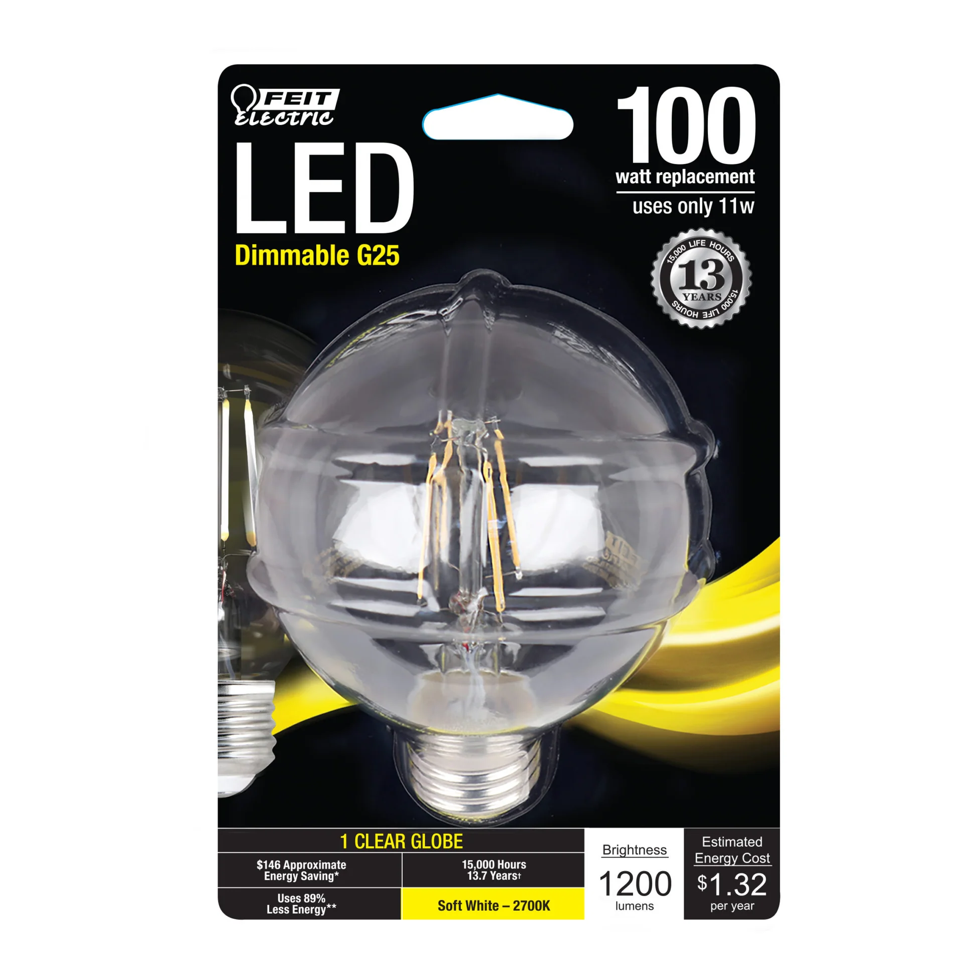 1200 Lumen 2700K Dimmable LED - Cheap-Us