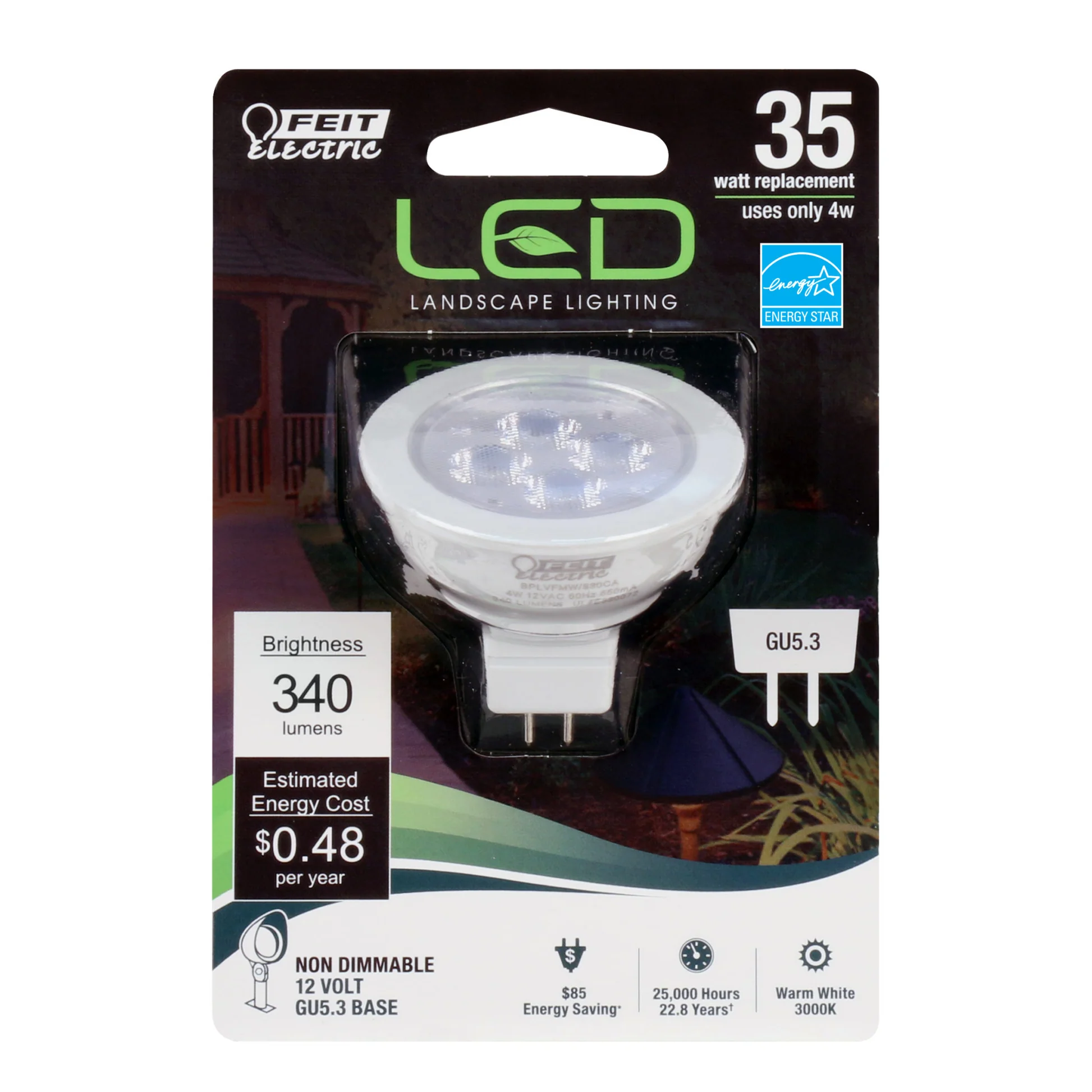 35-Watt Equivalent MR16 Warm White Landscape LED - Cheap-Us