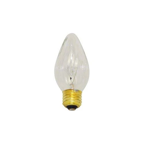 Bulbrite 40F15CL 40 Watt Incandescent F15 Fiesta Bulb, Medium Base, Clear - Cheap-Us