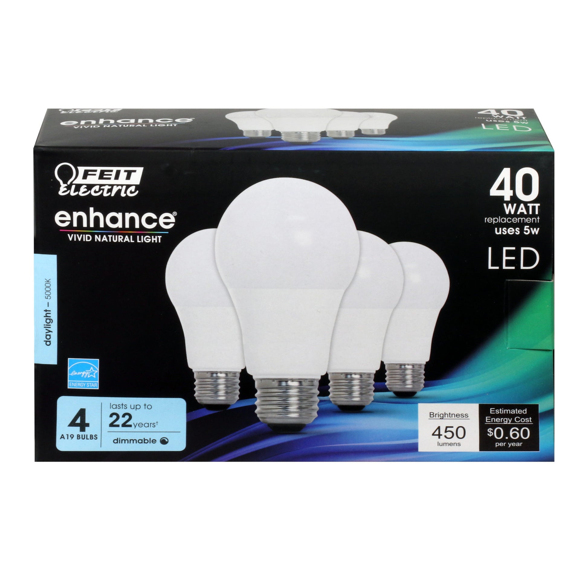 450 Lumen 5000K Dimmable LED - Cheap-Us