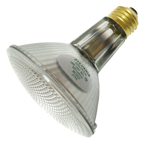 Sylvania 16156 39-Watt PAR30 Long Neck Halogen Reflector Wide Flood - Cheap-Us