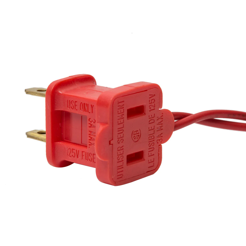 Vickerman 35 LED Red Dura-Lit Light on Red Wire, 26' Christmas Light Strand - Cheap-Us