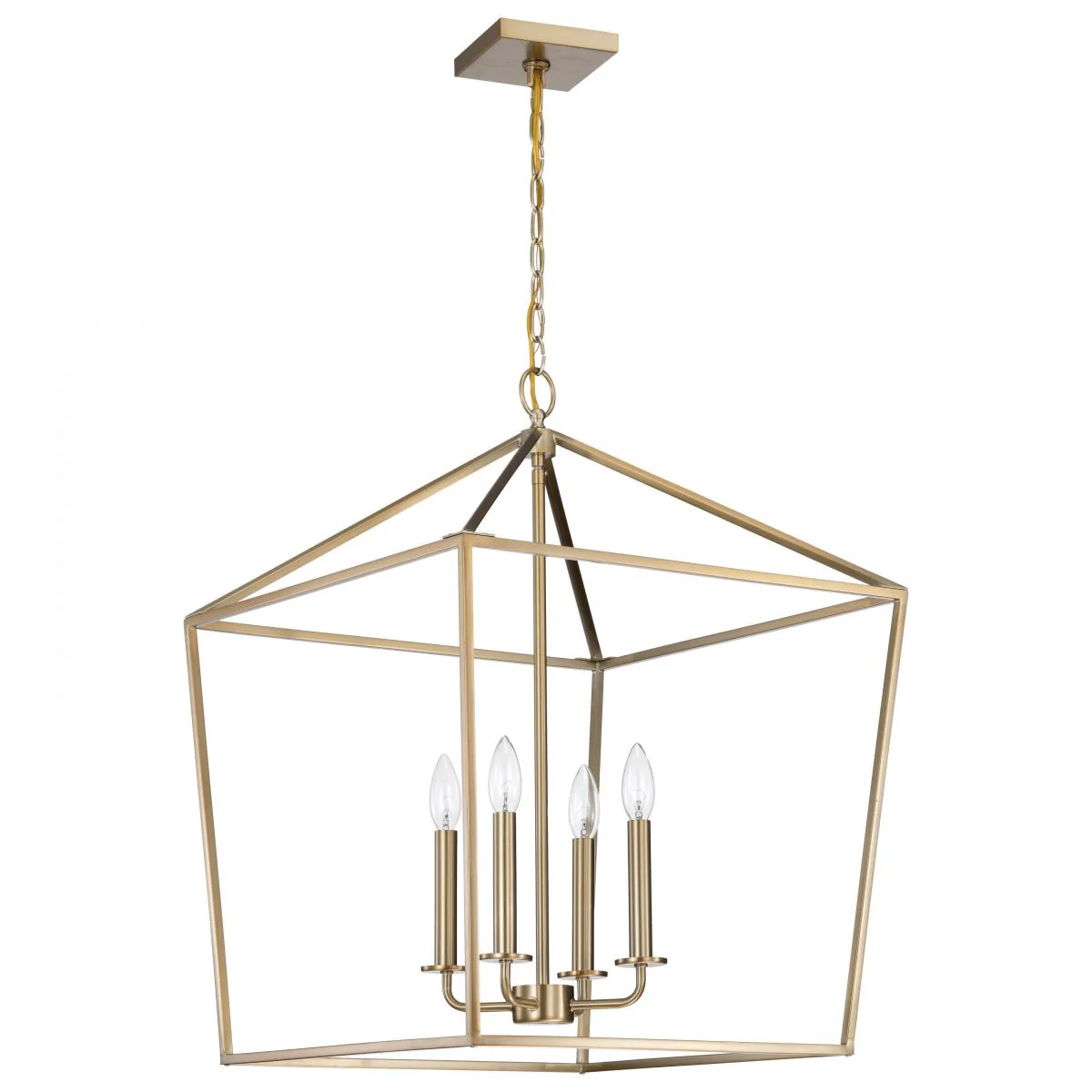 60-7932 EMMA 4LT LG PENDANT Emma 4 Light Large Pendant; Burnished Brass Finish - Cheap-Us