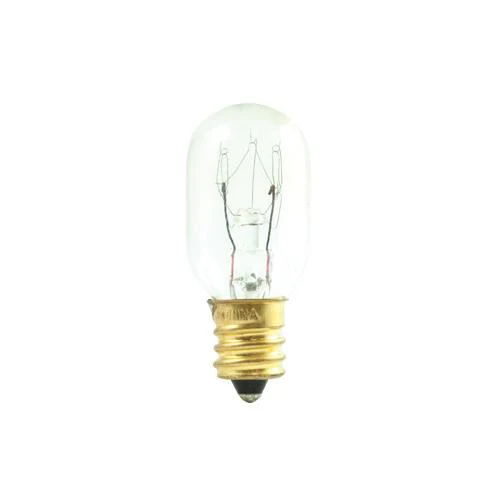 BULBRITE INCANDESCENT T7 CANDELABRA SCREW (E12) 15W DIMMABLE LIGHT BULB 2700K/WARM WHITE 25PK (706115) - Cheap-Us