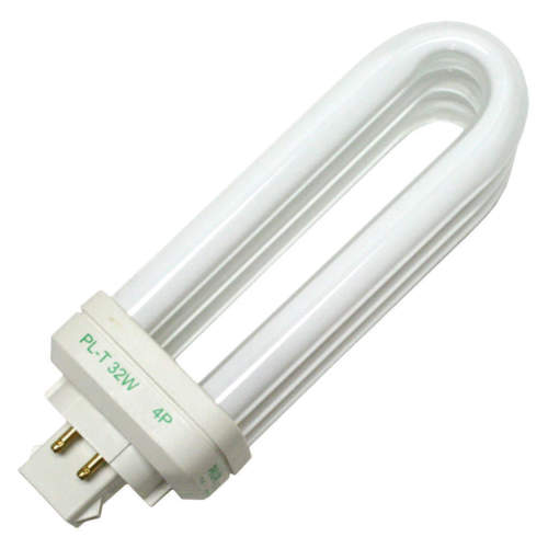 Philips Compact Fluorescent Light Bulb 32 watt - 120 volt - PL-T - 4-Pin (GX24q-3) Base - 3,500K - Triple Tube - ALTO - High Performance - Cheap-Us