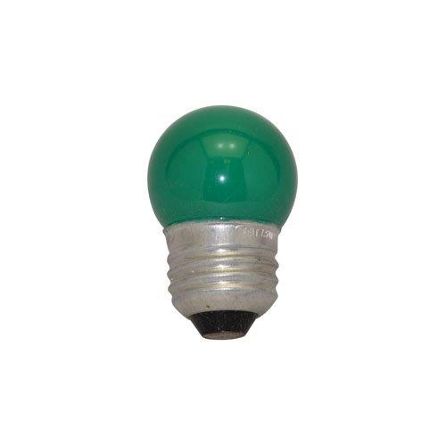 Bulbrite 7.5S11G 7.5W Dimmable S11 Night Light Replacement Bulb, Medium Base, Green - Cheap-Us