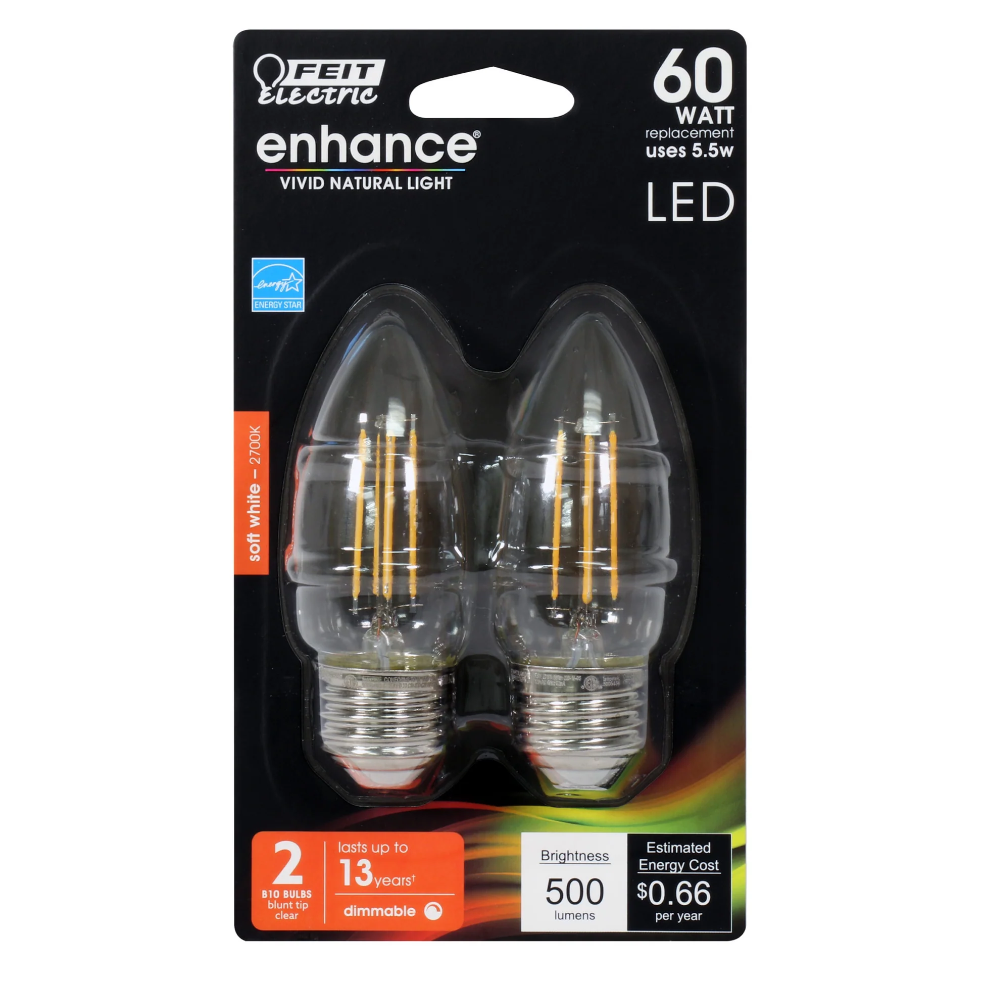 500 Lumen 2700K Dimmable Blunt Tip LED - Cheap-Us