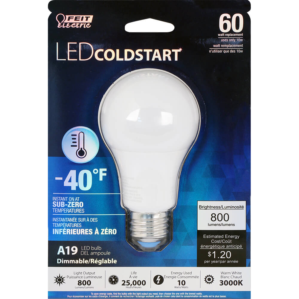800 Lumen 3000K Dimmable LED - Cheap-Us