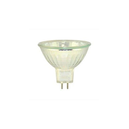 Bulbrite EXT/10M 50 Watt Dimmable Long Life Halogen Lensed MR16, 10,000 hour, Bi-Pin GU5.3 Base, Clear - Cheap-Us