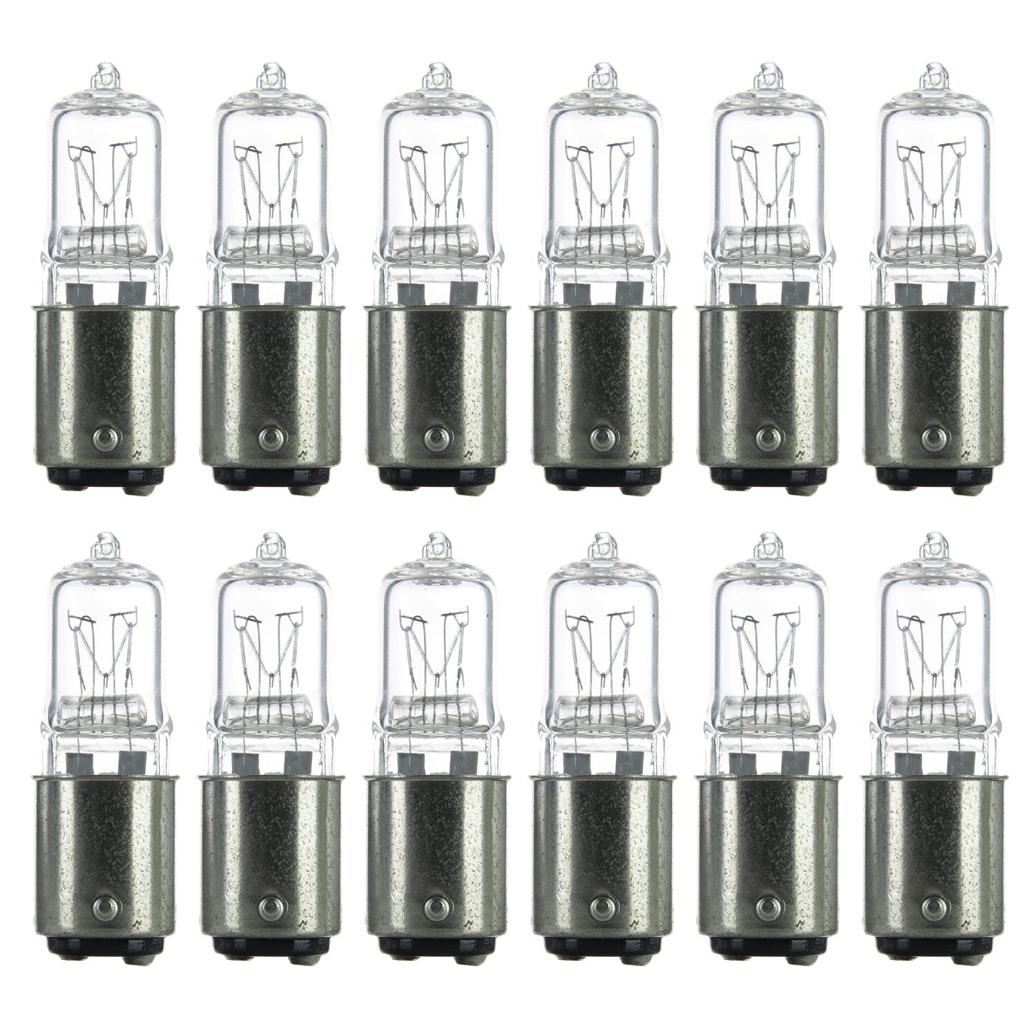 Sunlite 35 Watt, Single Ended T4, Double Contact Bayonet Base, Clear - Cheap-Us