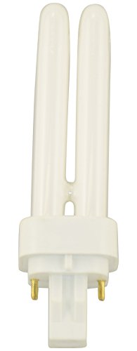 Bulbrite CF13D835 13 Watt Compact Fluorescent T4 Quad Tube, 2-Pin G24D-2 Base, Neutral White - Cheap-Us