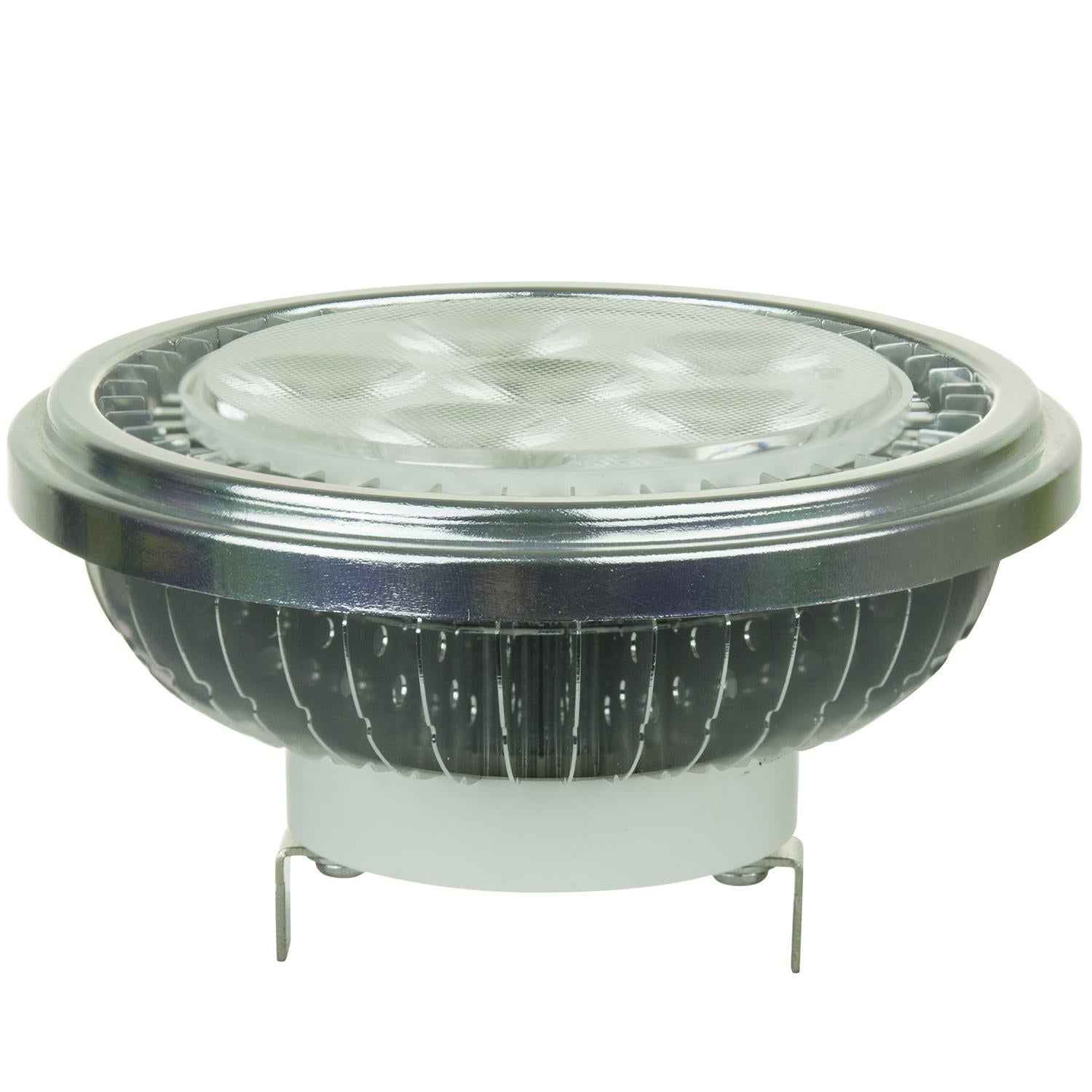 Sunlite LED AR111 Aluminum Reflector 12W Light Bulb Bi-Pin (G53) Base, Warm White - Cheap-Us