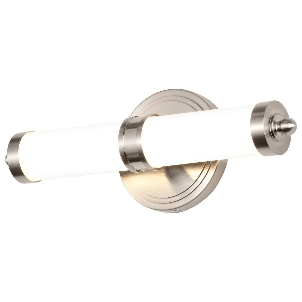 62-1534 KAGEN LED SMALL VANITY Kagen Small Vanity; LED; Brushed Nickel Finish; White Acrylic Lens - Cheap-Us