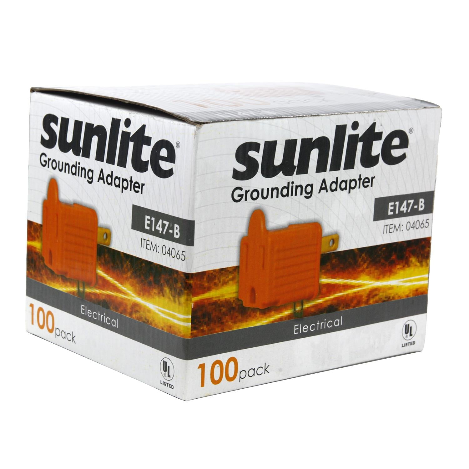 Sunlite E147/B Grounding Adapter 100 Pack - Cheap-Us