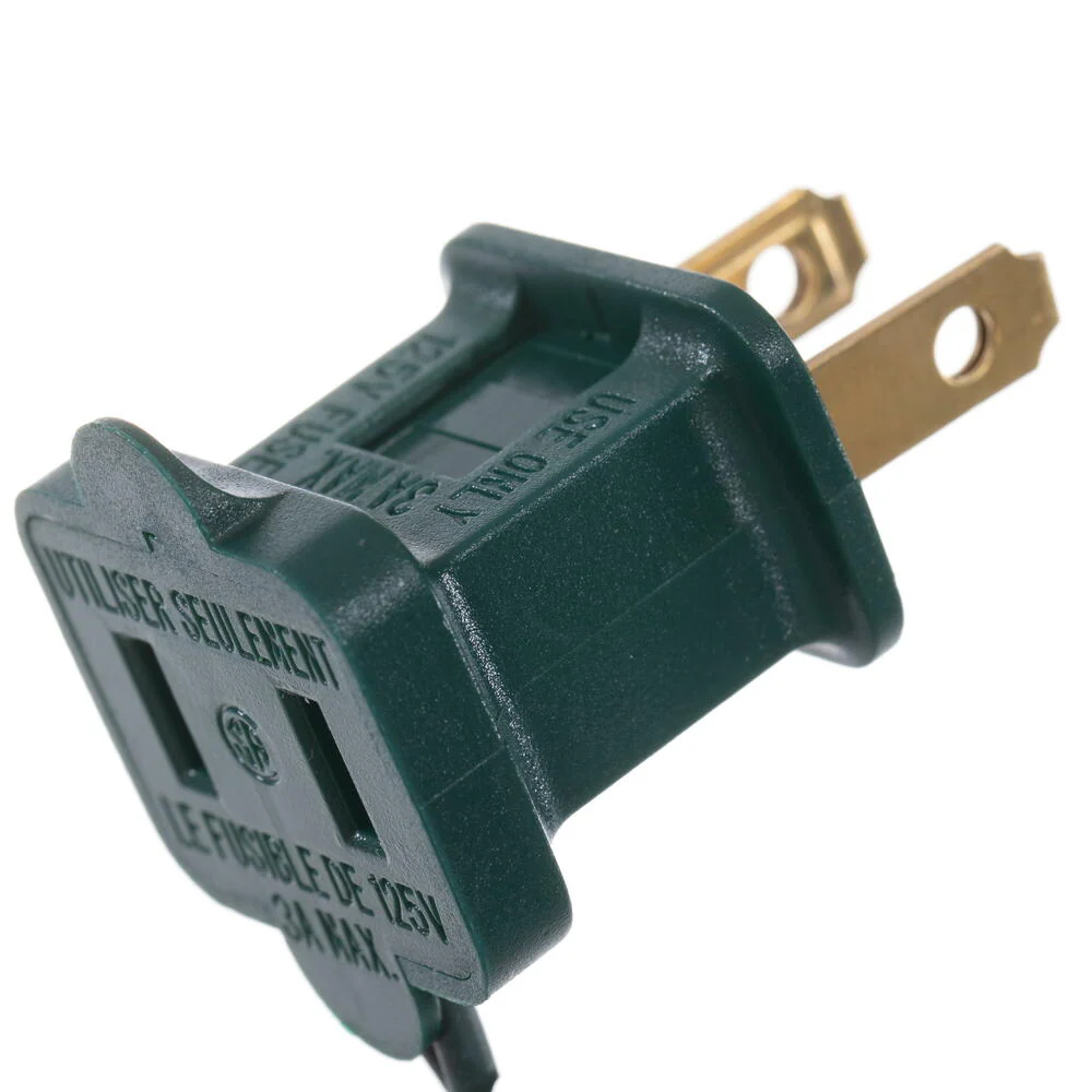 Vickerman 25' Frosted Red-Warm White Single Mold Italian LED Christmas light set. Add some sparkle to your Holidays with this light strand, featuring 50 Frosted Pure White single mold Italian LED Mini lights on green wire, with 6