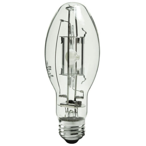 GE 12377 - 70 Watt - ED17 - Pulse Start - Metal Halide Protected Arc Tube - 3200K - ANSI M98/O - Medium Base - Universal Burn - MXR70/U/MED/O - Cheap-Us