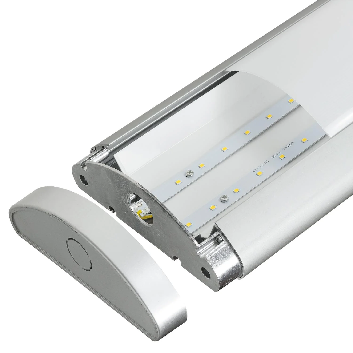 Sunlite 85168-SU LED 4 Foot Linear Light Fixture, 40 Watts, Silver Gray Finish, 4200 Lumens, 50,000 Hour Life Span, UL Listed, 40K - Cool White - Cheap-Us