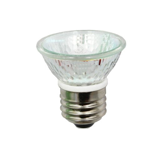 Bulbrite FMW/E26 35 Watt Dimmable Halogen Lensed MR16 Bulb, Medium Base, Clear - Cheap-Us