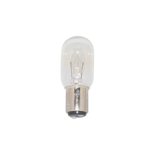 Bulbrite 15T7/DC 15 Watt Incandescent Amusment & Appliance T7 Bulb, Double Contact Bayonet Base, Clear - Cheap-Us