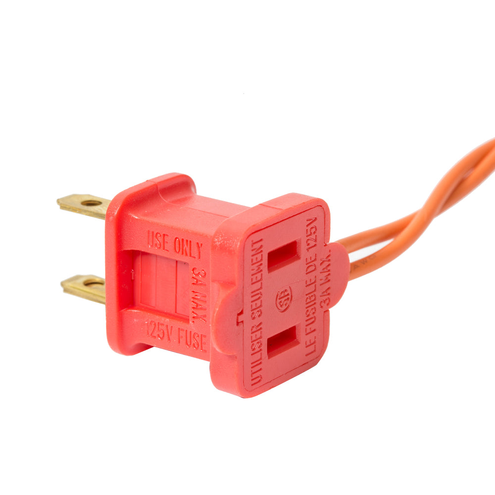 Vickerman 35 LED Orange Dura-Lit Light on Orange Wire, 26' Christmas Light Strand - Cheap-Us