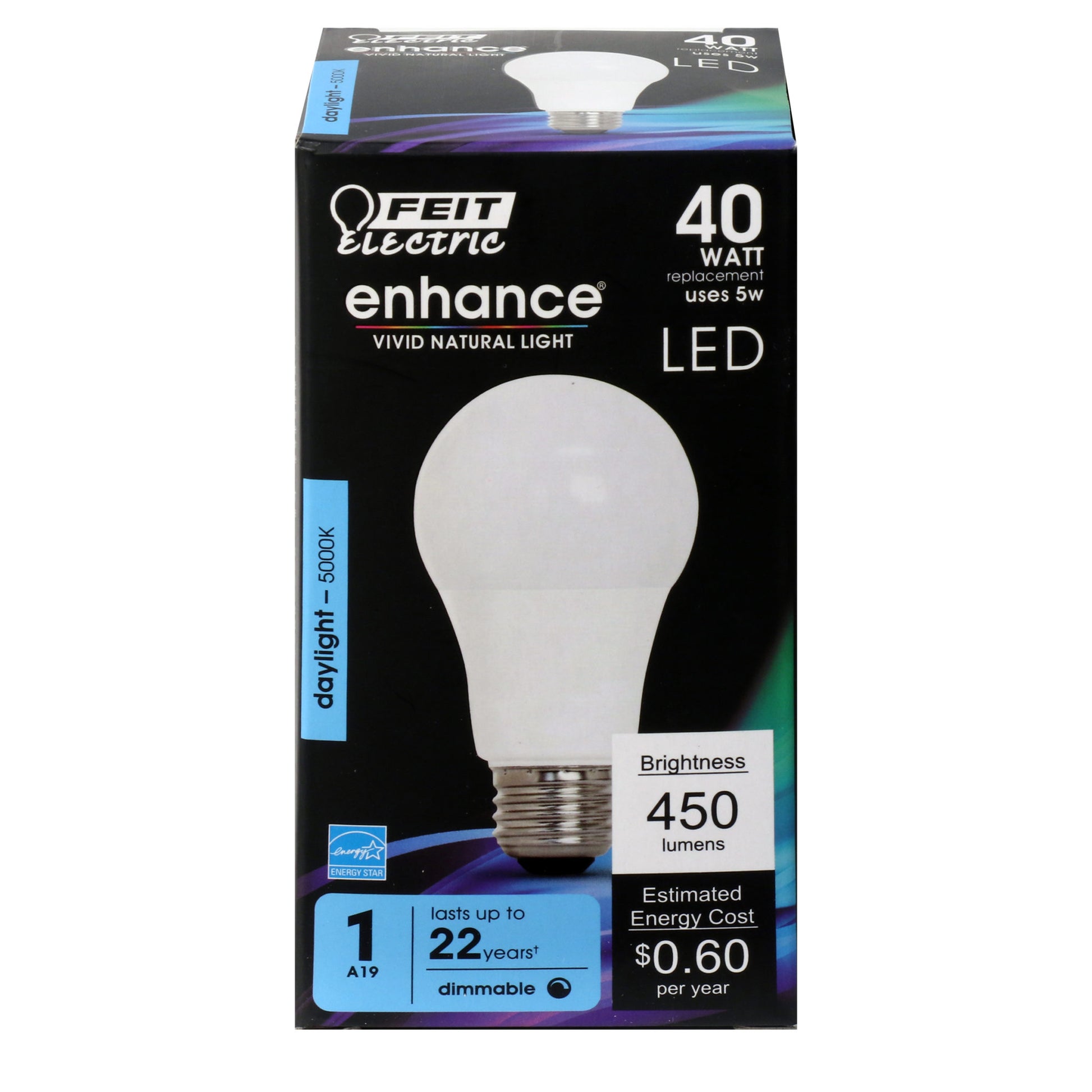 450 Lumen 5000K Dimmable LED - Cheap-Us