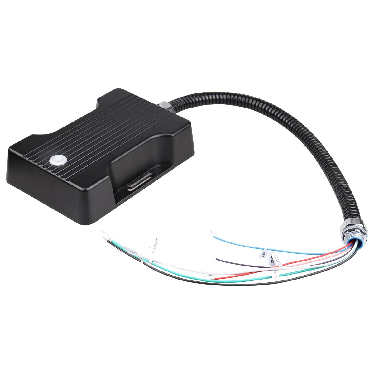 65-622 ADD ON EM ROUND CANOPY LIGHTS Add on Emergency Backup Battery for LED Round Canopy Light Fixtures; 15 Watt; 90 min. Run Time; Black Finish - Cheap-Us