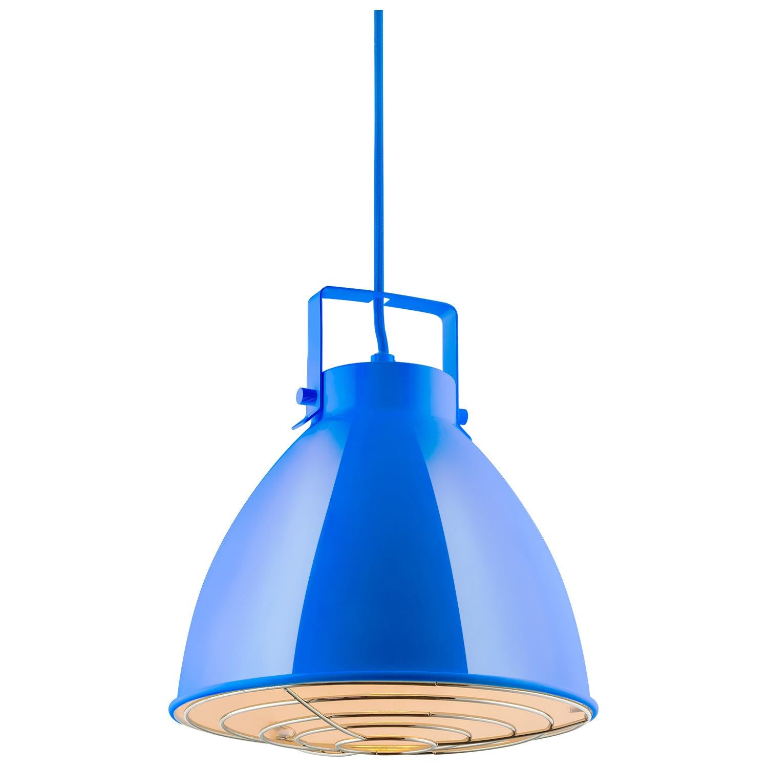 Sunlite CF/PD/Z/B Blue Zed Residential Ceiling Pendant Light Fixtures With Medium (E26) Base - Cheap-Us
