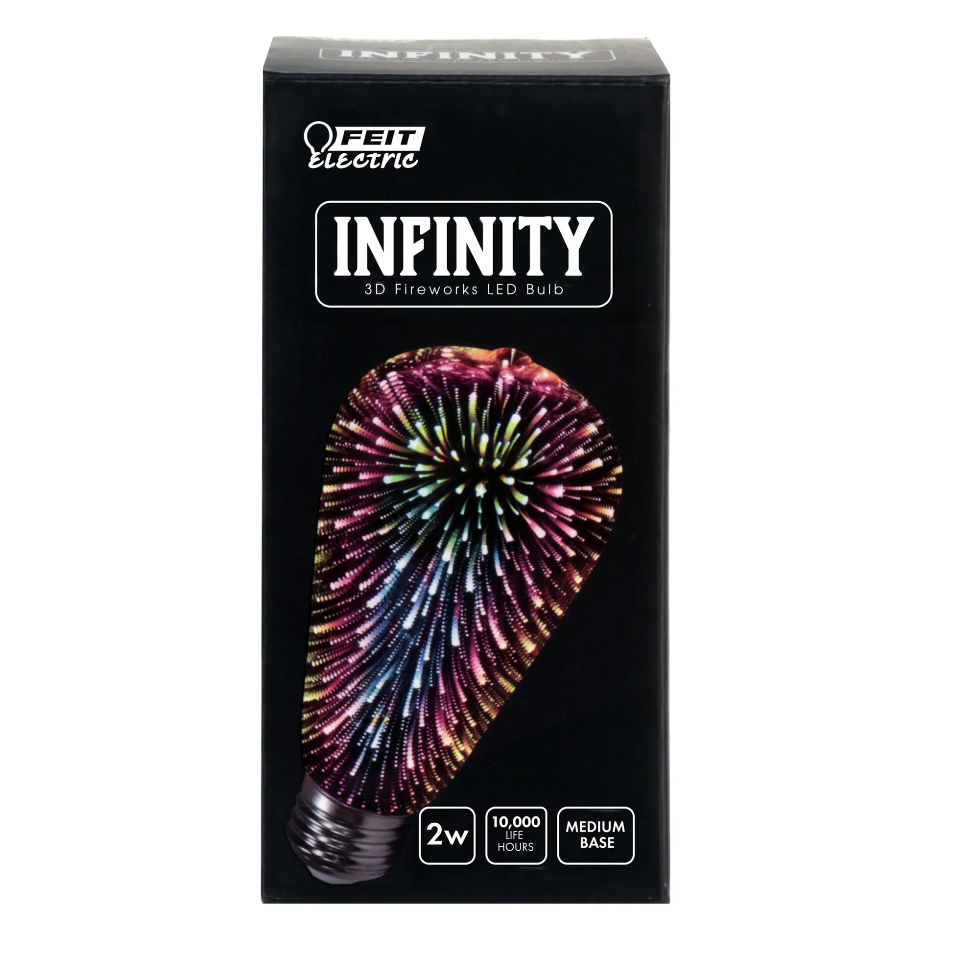 Infinity 3D Fireworks Effect LED ST19 - Cheap-Us
