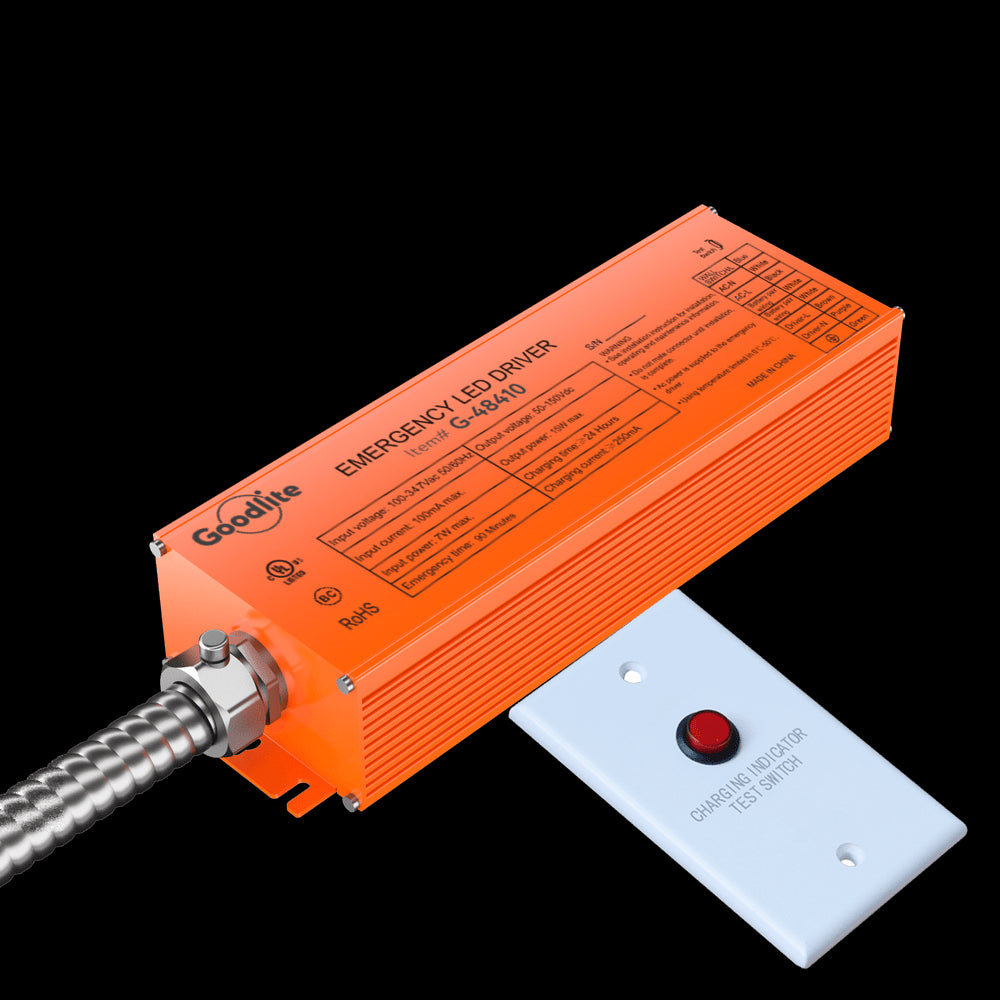 Goodlite Emergency LED Driver 15W For Isolated & Non-Isolated Drivers Output Max Amps 2000Mah Illumination Time >90 Minutes - Cheap-Us