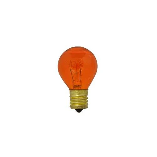 Bulbrite 10S11O 10W Dimmable S11 Night Light Replacement Bulb, Intermediate Base, Transparent Orange - Cheap-Us