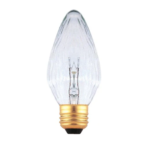 Bulbrite 25F15CL 25 Watt Incandescent F15 Fiesta Bulb, Medium Base, Clear - Cheap-Us