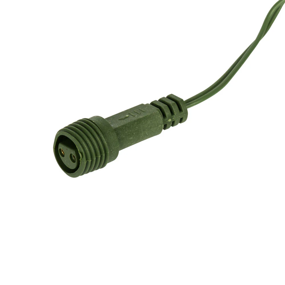 Vickerman 144 Cool White LED Cluster Light Set 24' Christmas Light Set Green Wire - Cheap-Us