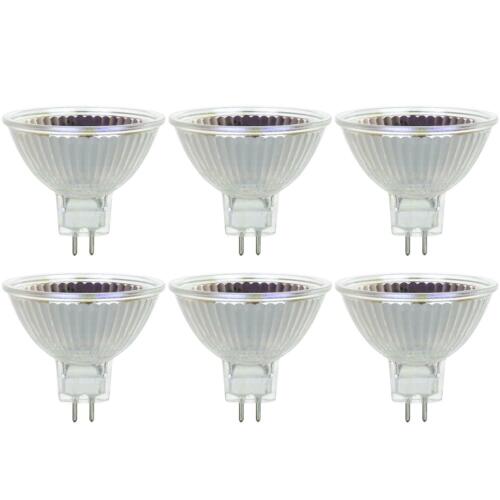 Sunlite Series 35MR16/FL/12V/6PK Halogen 35W 12V MR16 Flood Light Bulbs, 3200K Bright White, GU5.3 Base, 6 Pack - Cheap-Us
