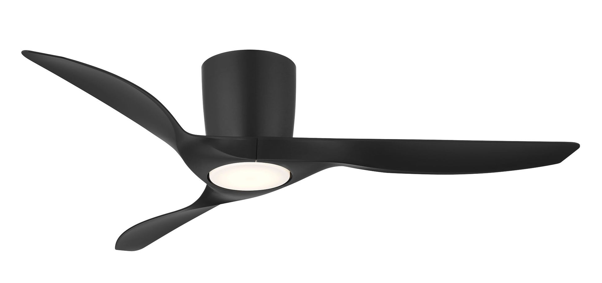 Wind River Fans Delta 52 Inch Indoor/Outdoor Smart Flush Mount Ceiling Fan, 18 Watts, 3000K, 120V - Cheap-Us