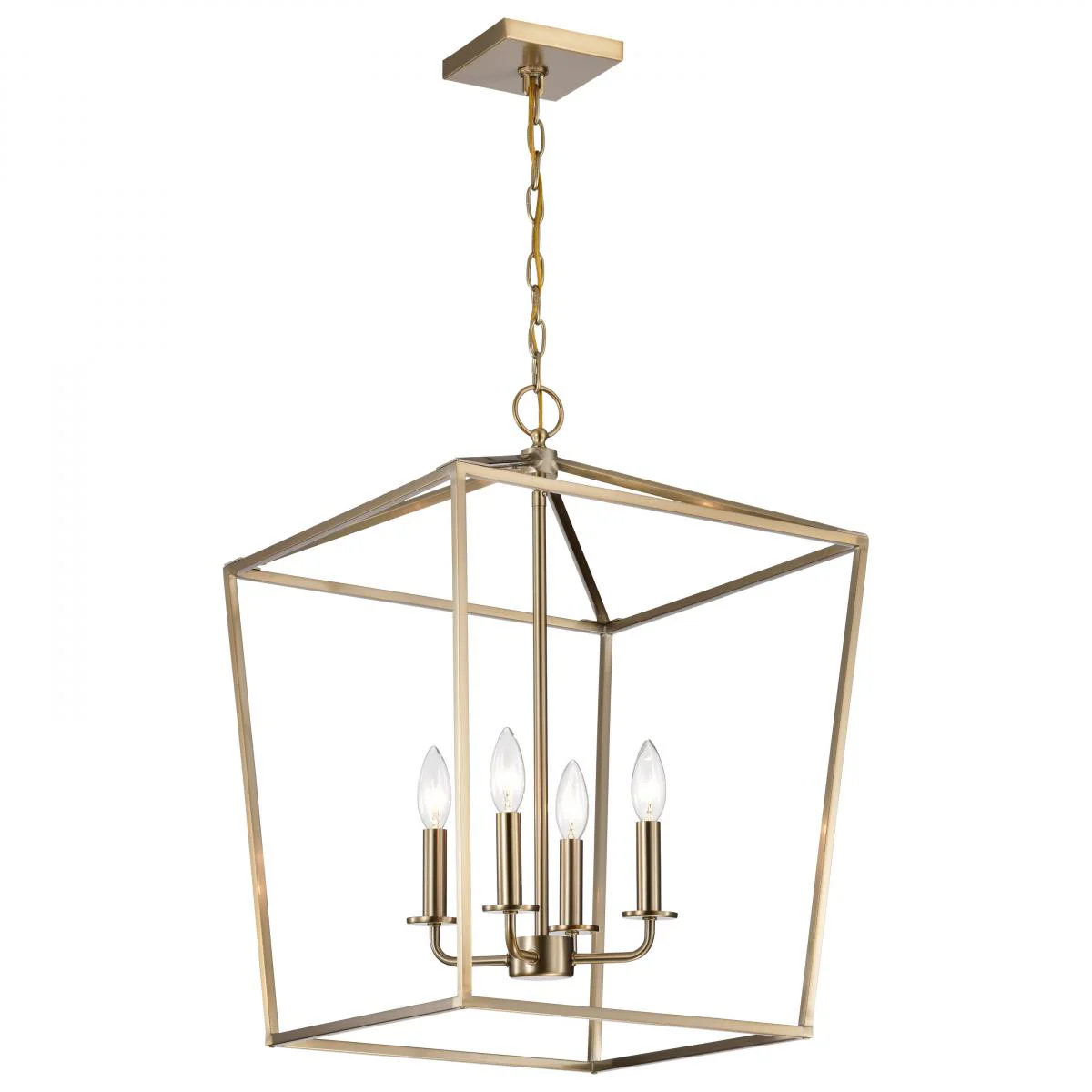 60-7931 EMMA 4LT SM PENDANT Emma 4 Light Small Pendant; Burnished Brass Finish - Cheap-Us