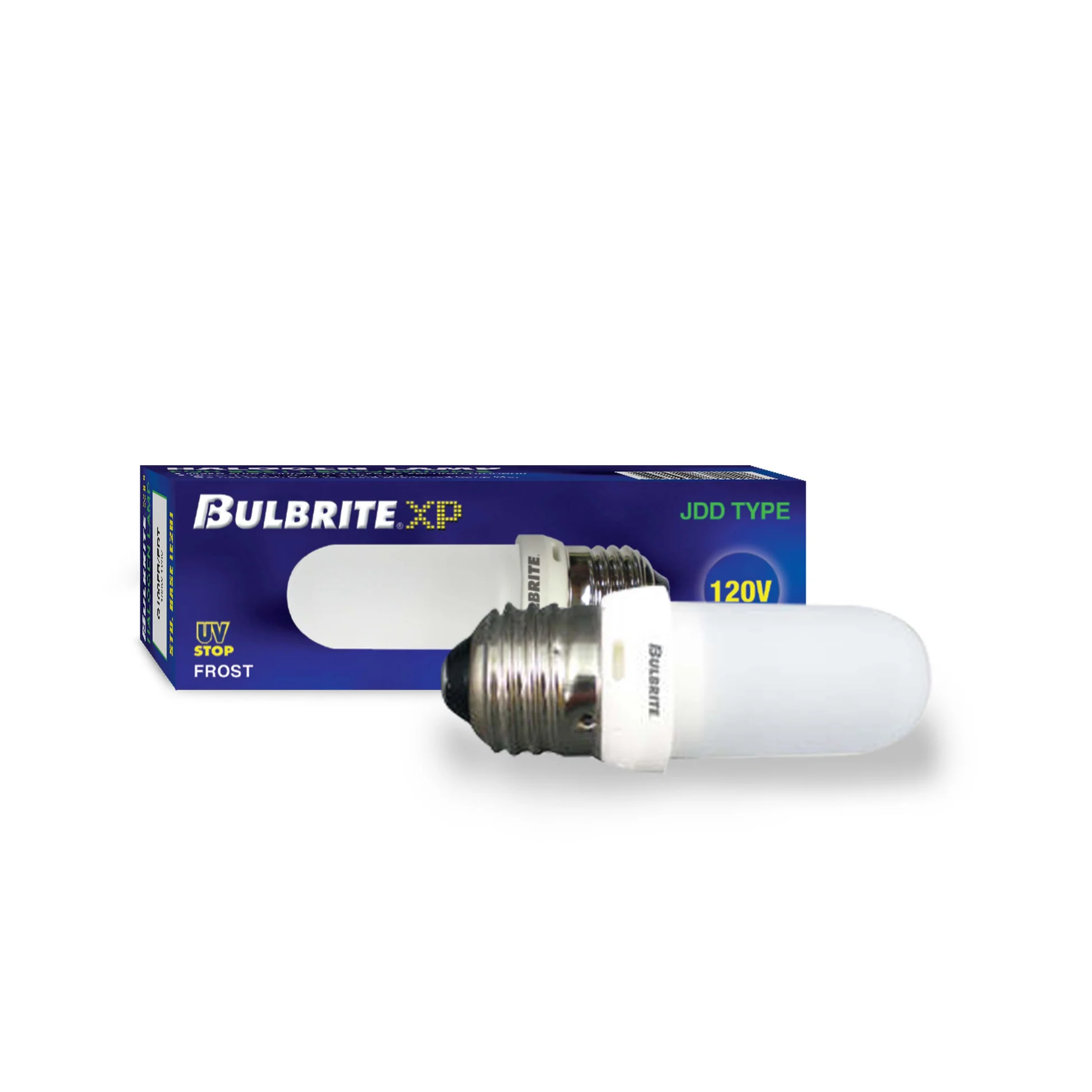 Bulbrite Pack of (5) 100 Watt 120V Dimmable Frost T8 Double Envelope Halogen Mini Light Bulbs with Medium (E26) Base, 2900K Soft White Light - Cheap-Us