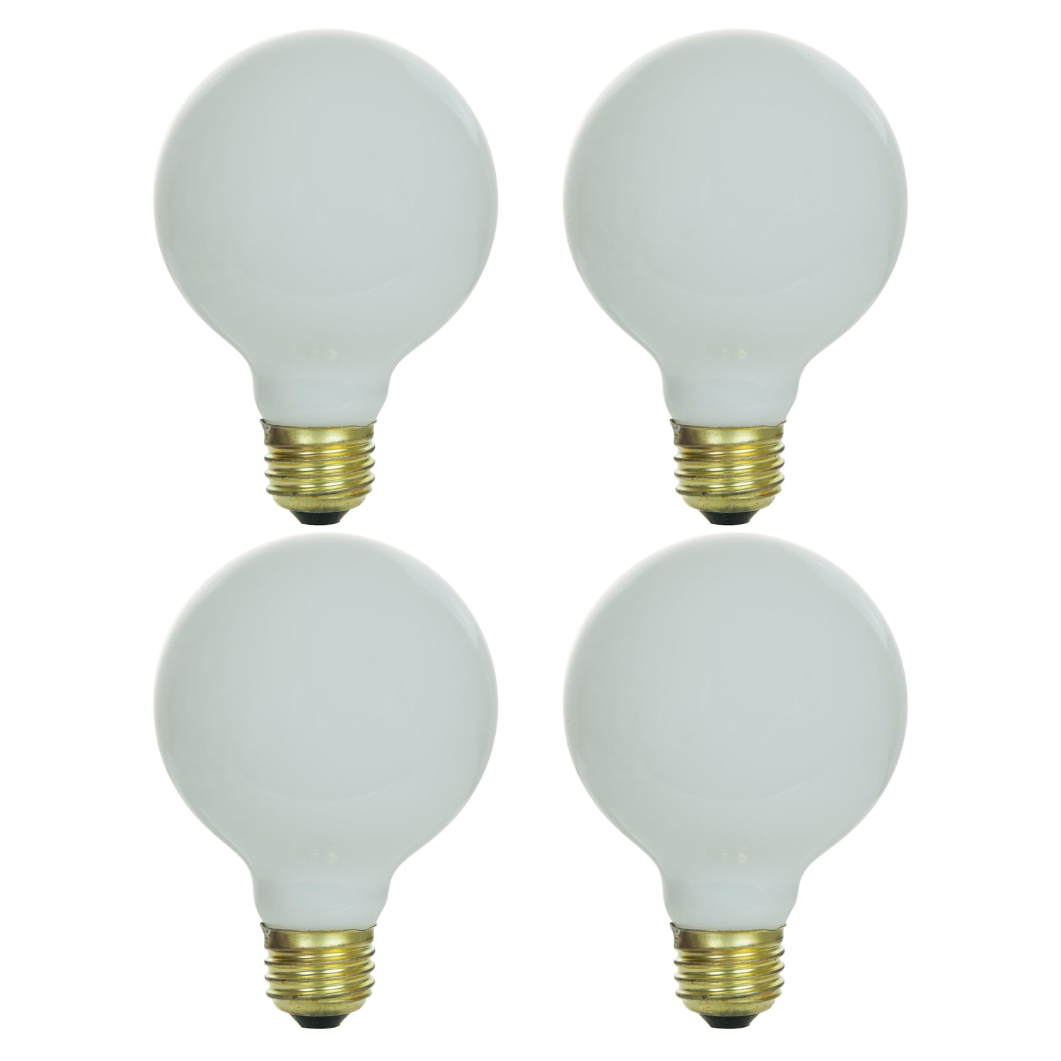 Sunlite 40 Watt G25 Globe, Medium Base, White - Cheap-Us