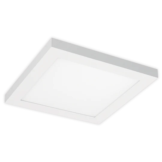 Luxrite LED 1X1 Surface Mount Panel, 18W, 1500 Lumens, Color Selectable - 2700K/3000K/3500K/4000K/5000K, White Finish, 80 CRI, Dimmable (LR24025) - Cheap-Us