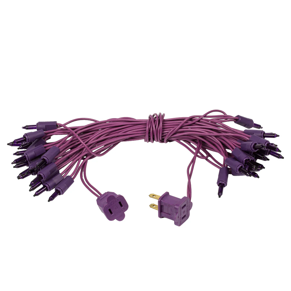 Vickerman 35 Clear Dura-lit Mini Light on Copper Wire, 26' Christmas Light Strand- 2 Pack - Cheap-Us