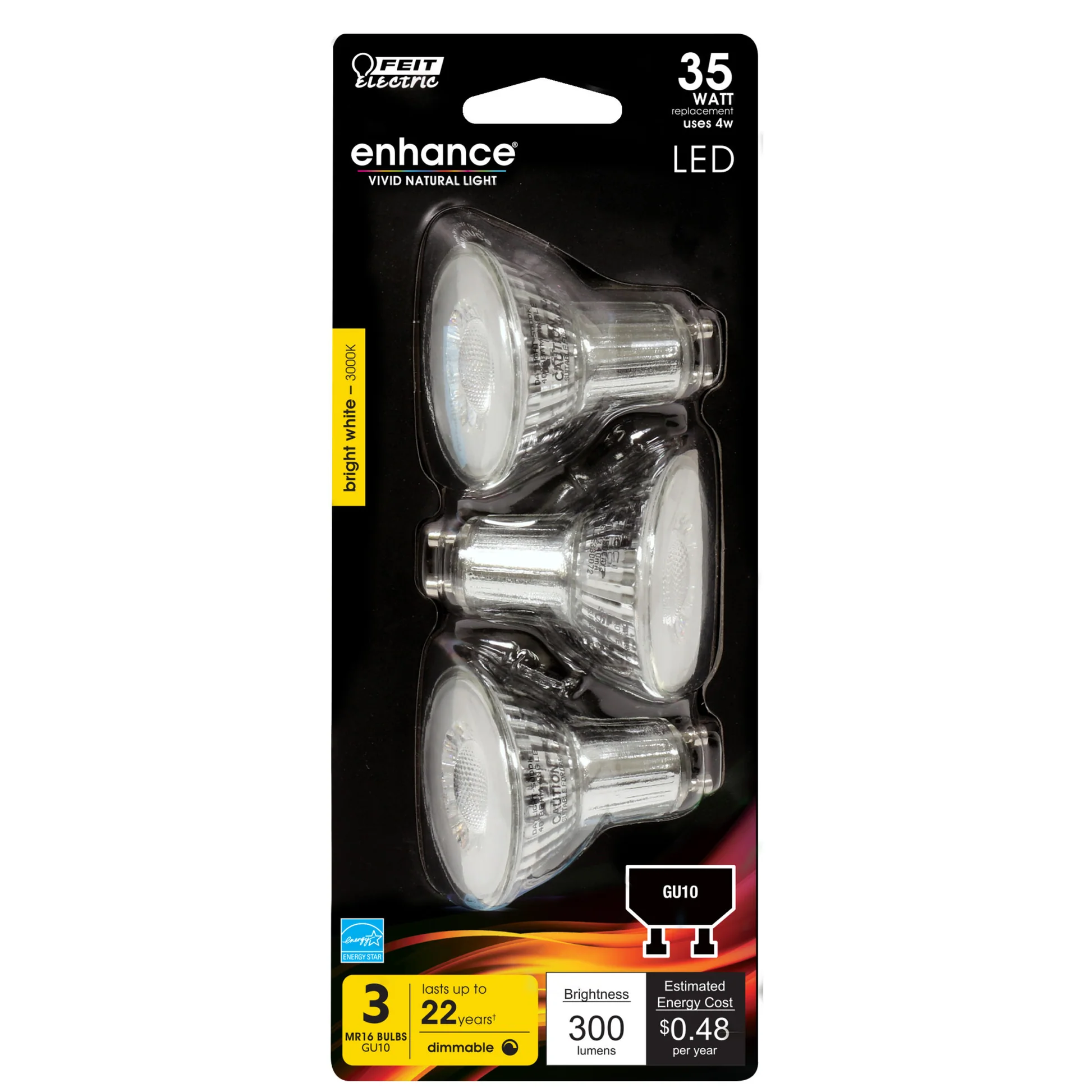 300 Lumen 3000K Dimmable LED - Cheap-Us